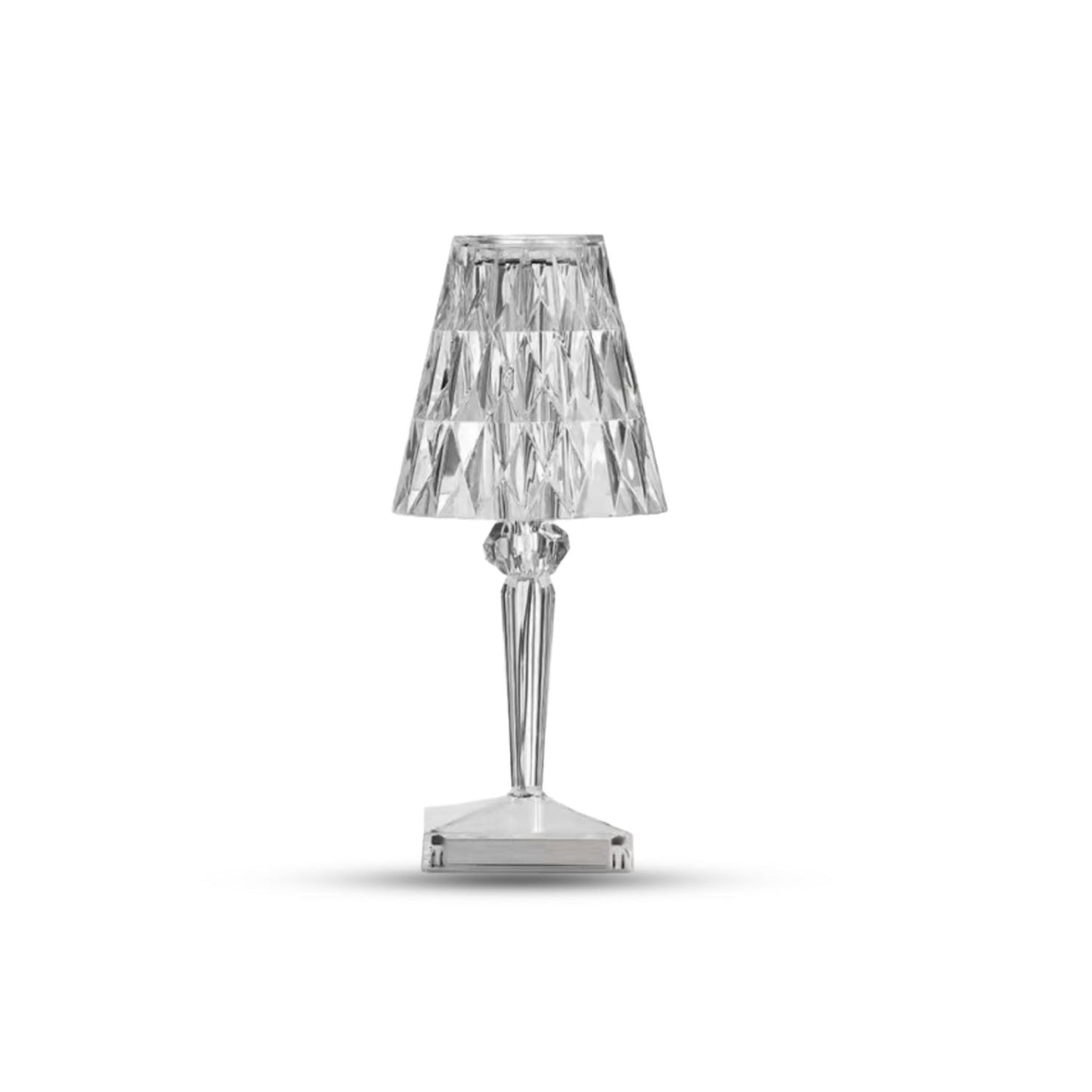 CrystalGlow Touch-lampa – Elegant bordsbelysning med touchsensor och USB | Veska