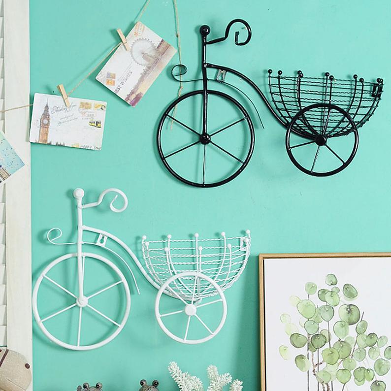 Cykelhängande blombukett | Veska