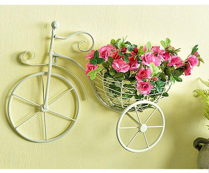 Cykelhängande blombukett | Veska