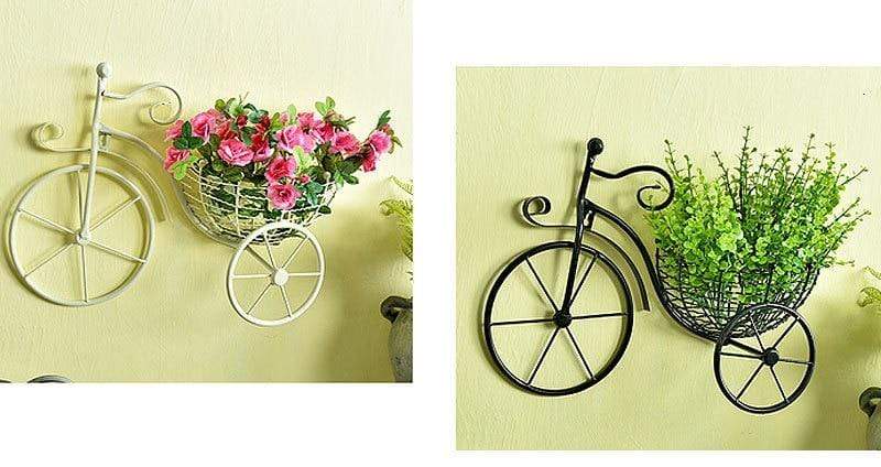 Cykelhängande blombukett | Veska