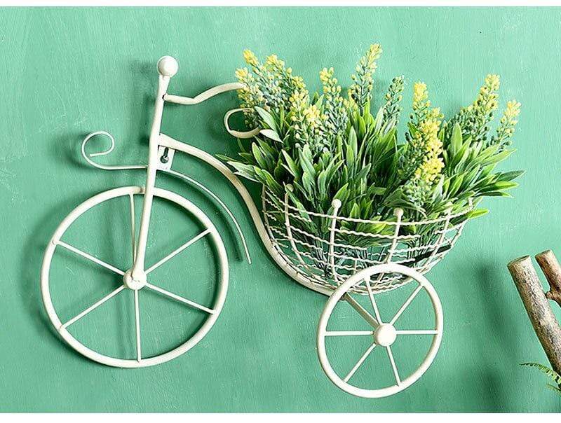 Cykelhängande blombukett | Veska