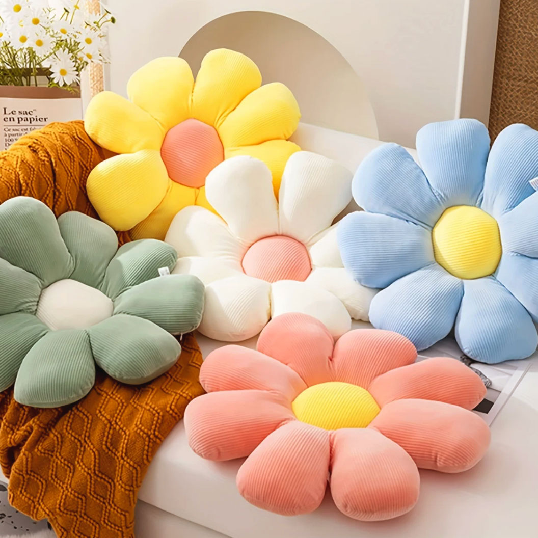 Daisy Plush Kudde | Veska