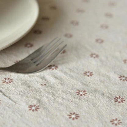 Daisy Print Bomull Linne Duken | Veska
