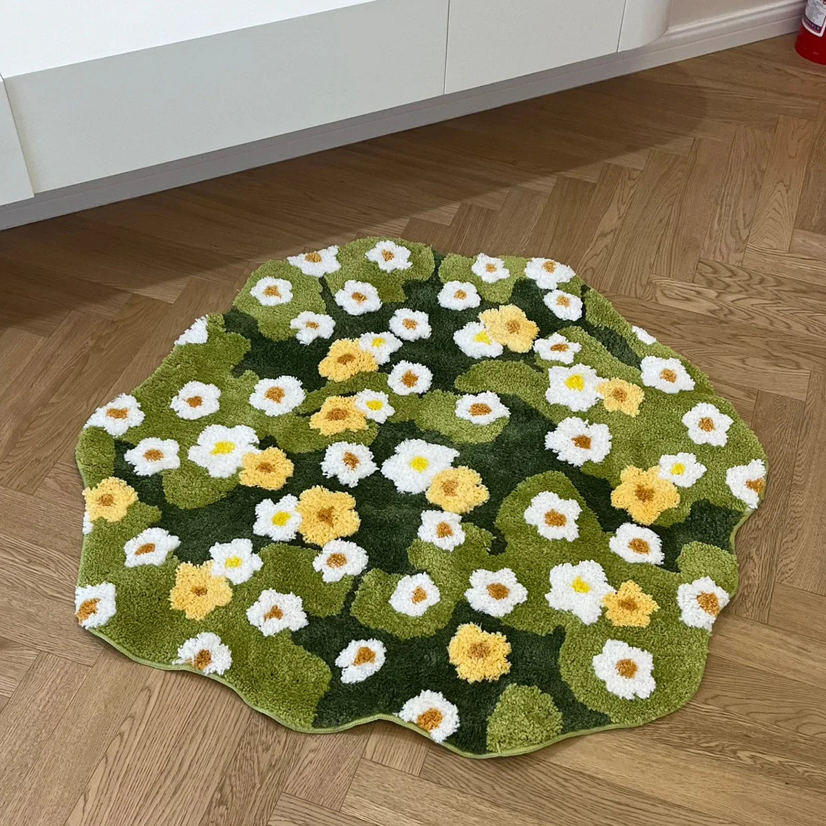 Daisy Tufting Moss Badrumsmatta | Veska