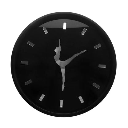 Dansande Ballerina Konstnärlig Modern Väggklocka | Veska