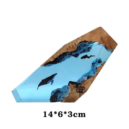 Deep Sea Adventure Harpiksdykarlampa Dekor | Veska Liten Höjd 14cm