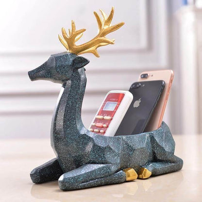 Deer Dekorativ Nyckelorganisator | Veska Blå