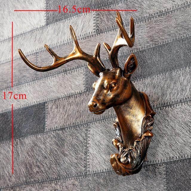 Deer Head Modern Heminredning | Veska staty hängare 1