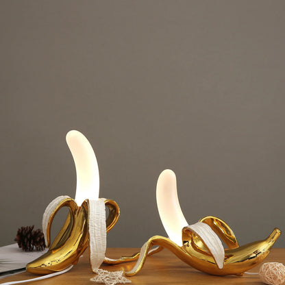 Dekorativ Bananlampa – Modern Bordslampa för Stilig Interiördesign | Veska