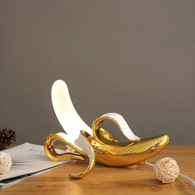 Dekorativ Bananlampa – Modern Bordslampa för Stilig Interiördesign | Veska Stil 2