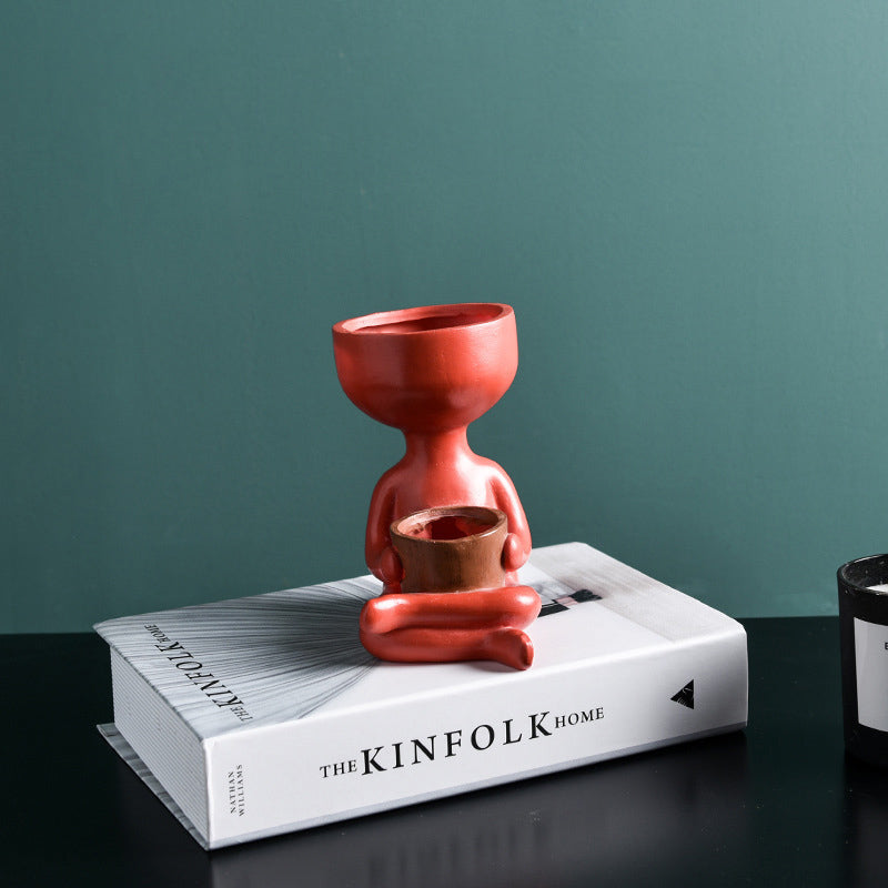 Dekorativ mini keramikkruka | Veska