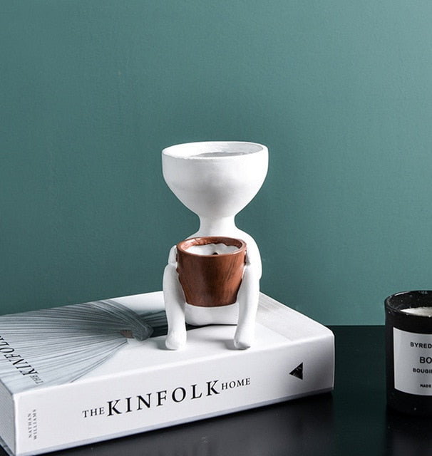Dekorativ mini keramikkruka | Veska