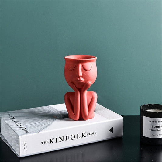 Dekorativ mini keramikkruka | Veska A-Rot