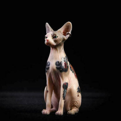Dekorativ tatueringlös kattfigur | Veska