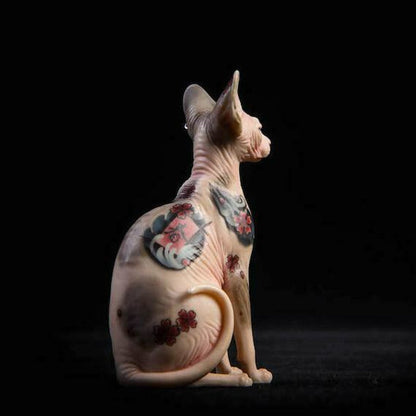 Dekorativ tatueringlös kattfigur | Veska