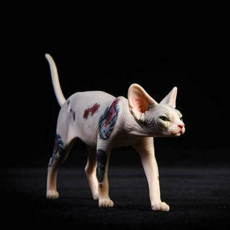 Dekorativ tatueringlös kattfigur | Veska