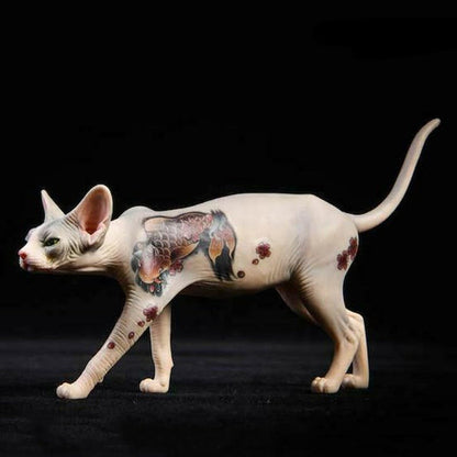 Dekorativ tatueringlös kattfigur | Veska