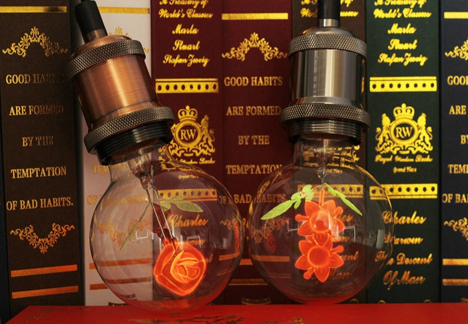 Dekorativ vintage Edison-lampa kärlek | Veska
