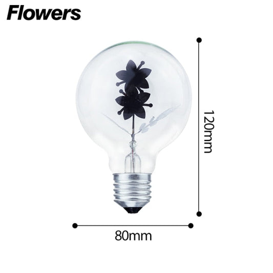Dekorativ vintage Edison-lampa kärlek | Veska Blommor