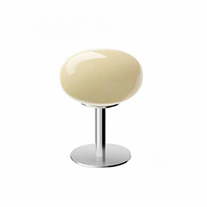 DESIGNER GLASBORDSLAMPA - AMBIENT LED LAMPA FÖR SOVRUM OCH STUDIE | Veska Lollipop Gul