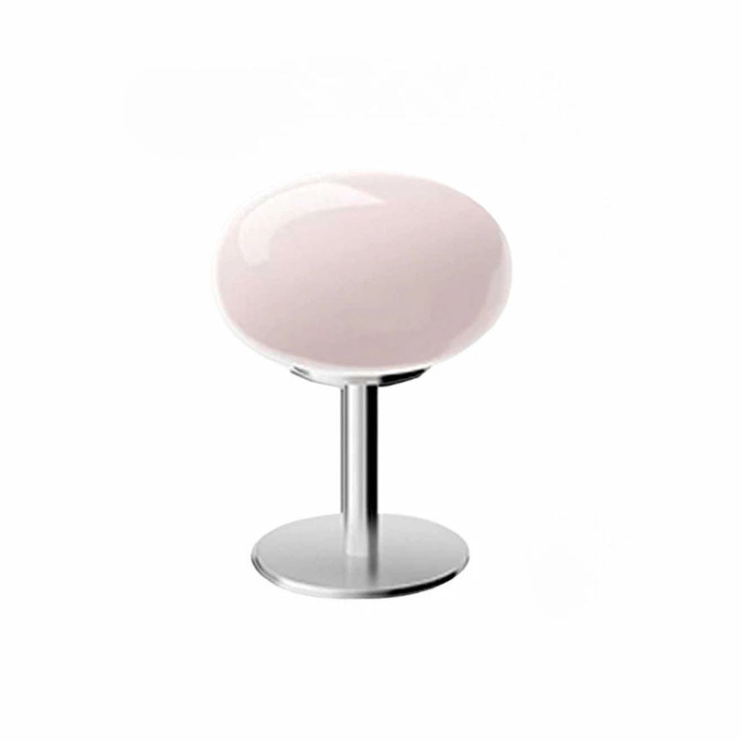 DESIGNER GLASBORDSLAMPA - AMBIENT LED LAMPA FÖR SOVRUM OCH STUDIE | Veska Lollipop Pink