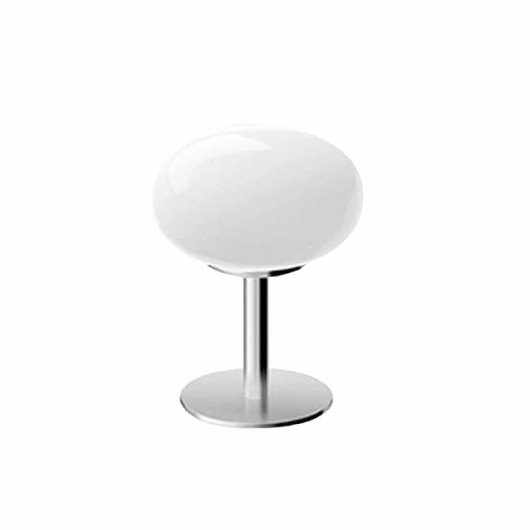 DESIGNER GLASBORDSLAMPA - AMBIENT LED LAMPA FÖR SOVRUM OCH STUDIE | Veska Lollipop Vit