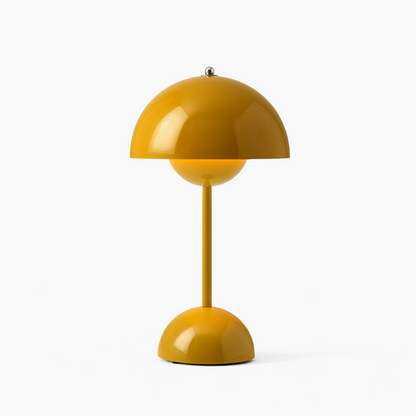 Designer LED Bords Lamp med Aurora Effekt | Veska Gul