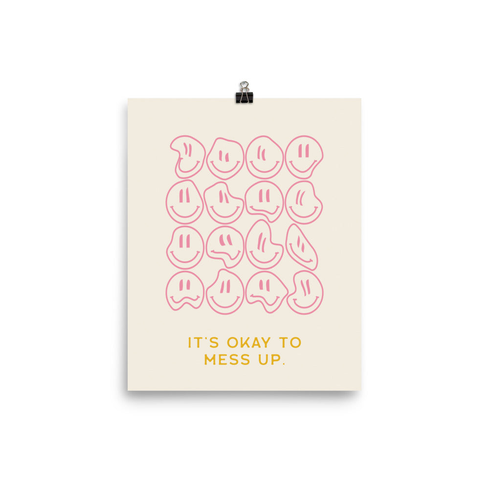 Det är okej att misslyckas | Veska 8″×10″