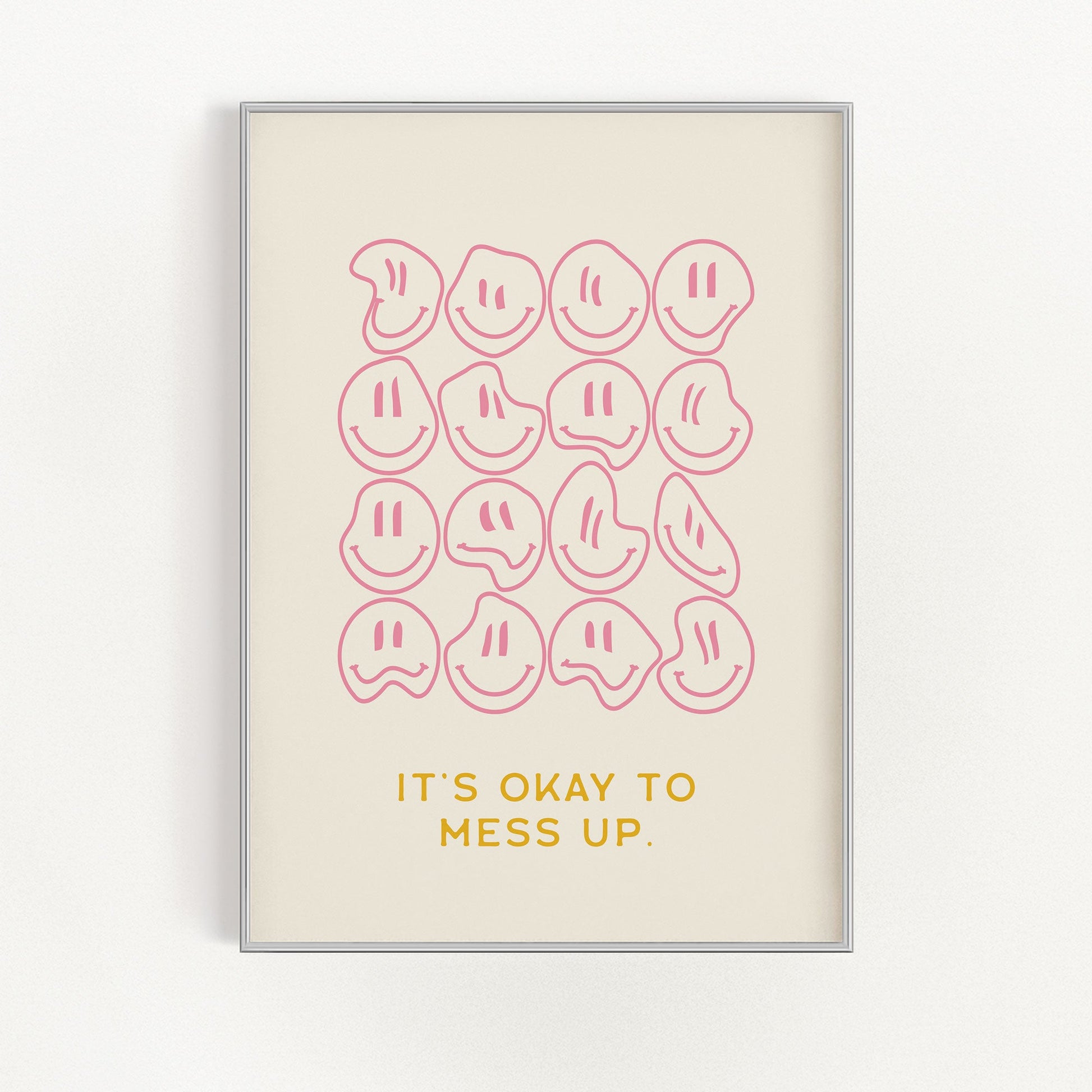 Det är okej att misslyckas | Veska 12″×16″