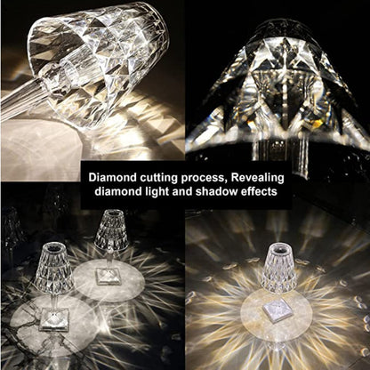 Diamond Akryl Bordslampa | Veska