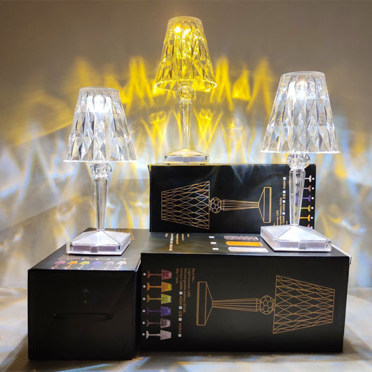 Diamond Akryl Bordslampa | Veska