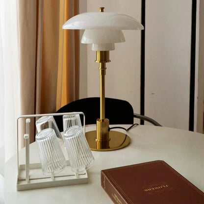 Dimbar Rund Bordslampa | Veska