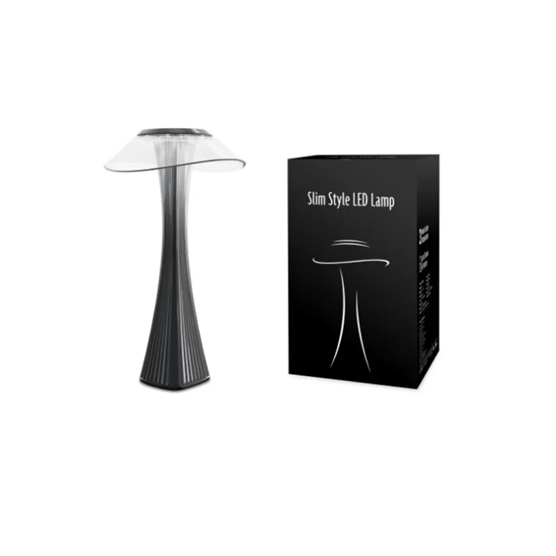 Dimbara LED Bordslampa – Modern Nattduksbordslampa med Touchkontroll, Elegant Belysning för Sovrum & Vardagsrum | Veska