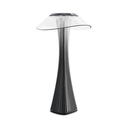 Dimbara LED Bordslampa – Modern Nattduksbordslampa med Touchkontroll, Elegant Belysning för Sovrum & Vardagsrum | Veska Svart