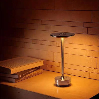 Dimmable industriell stil bordslampa – justerbar LED-lampa för vardagsrum och kontor | Veska