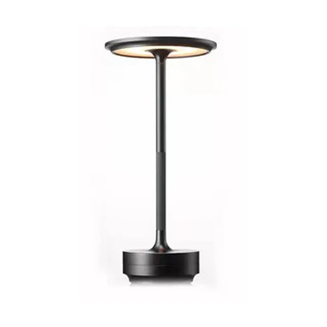 Dimmable industriell stil bordslampa – justerbar LED-lampa för vardagsrum och kontor | Veska Svart