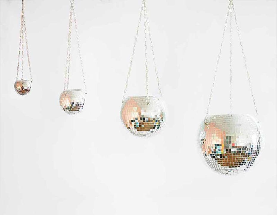Disco Ball Hängande Kruka | Veska