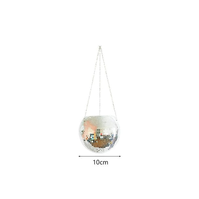 Disco Ball Hängande Kruka | Veska 10 cm 3.9"