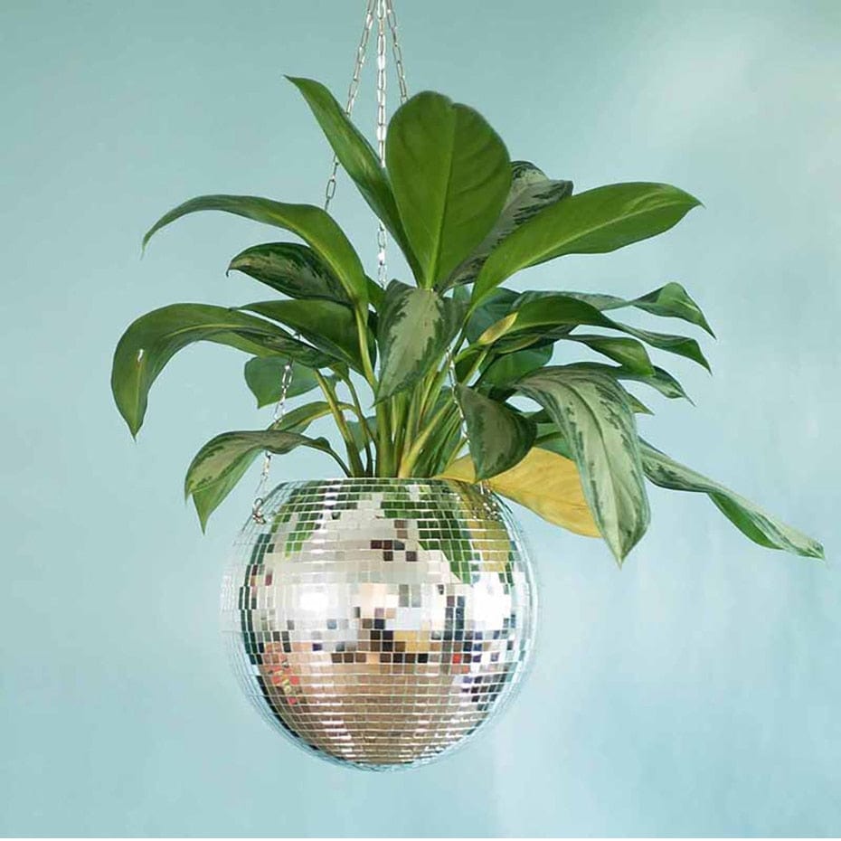 Disco Ball Hängande Kruka | Veska