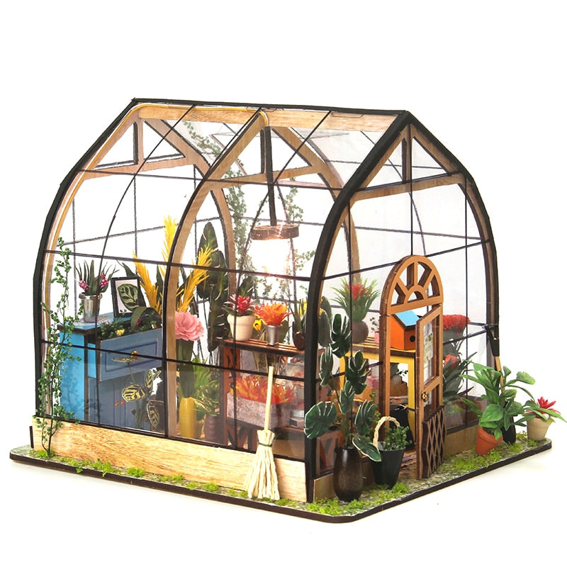 DIY Drömhem Miniatyr Trähus | Veska