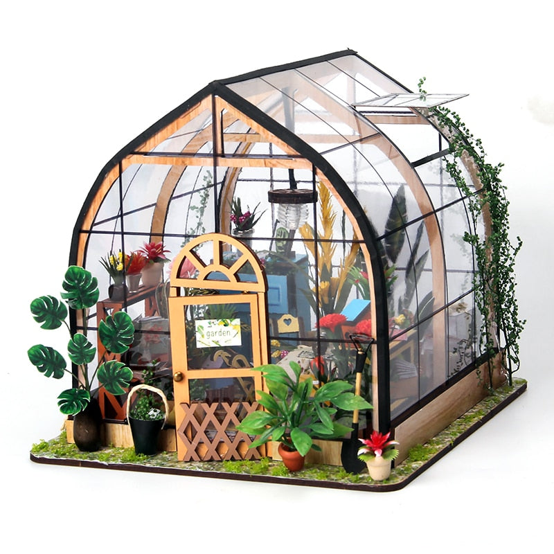 DIY Drömhem Miniatyr Trähus | Veska Standardtitel