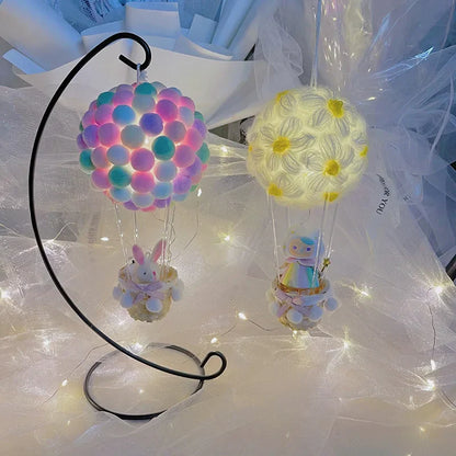 DIY Varmluftsballong-formade Flygande Djur Nattlampa | Veska
