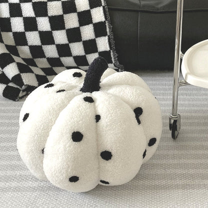 Dot Pumpkin Kudde | Veska Svart prick
