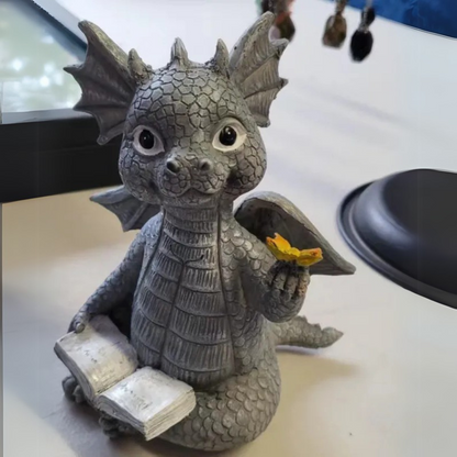 DragonFlare - LED Bordslampa med Drakstil | Veska Läsa Draken