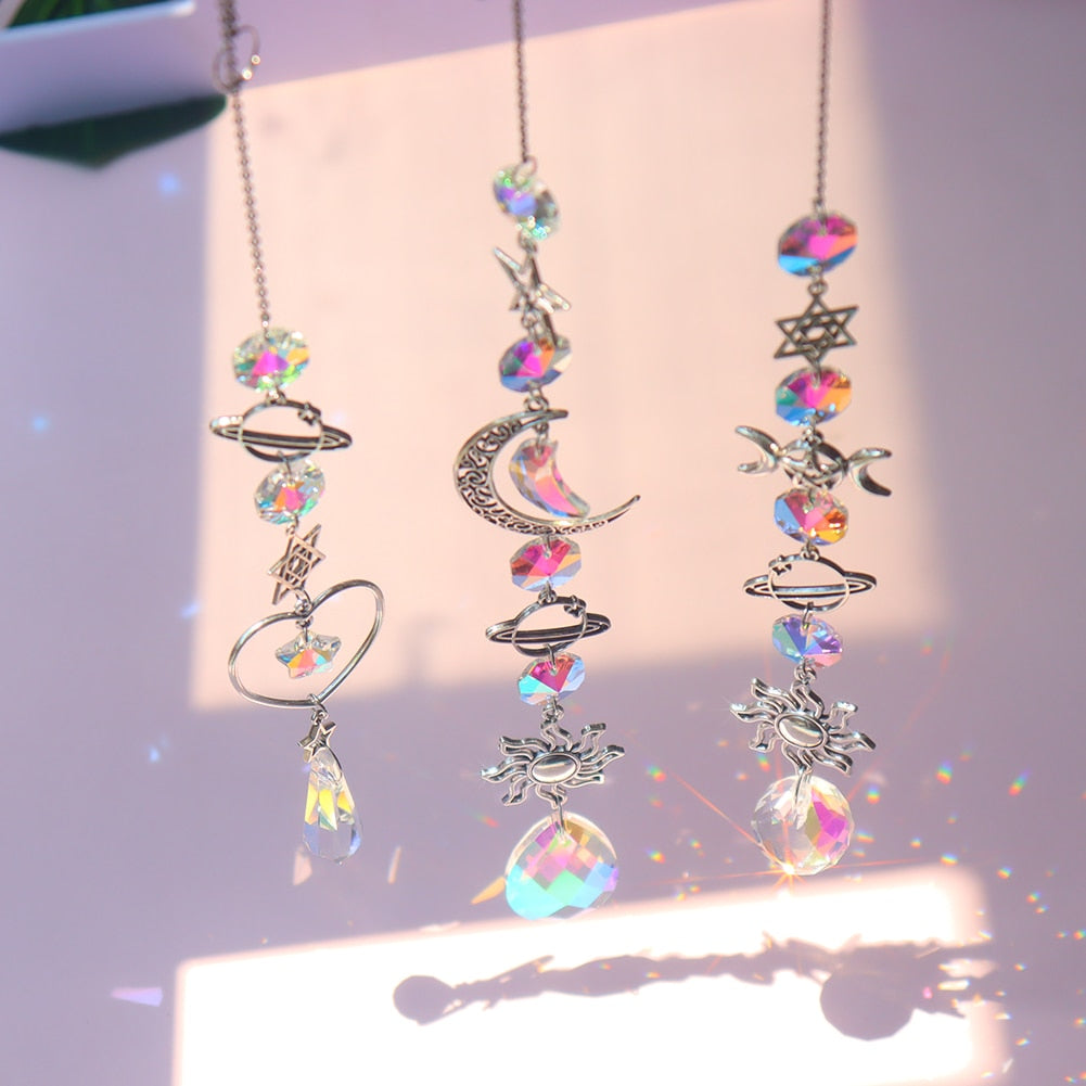 Dream Combo Symphony Crystal Vindspel Måne Solfångare | Veska