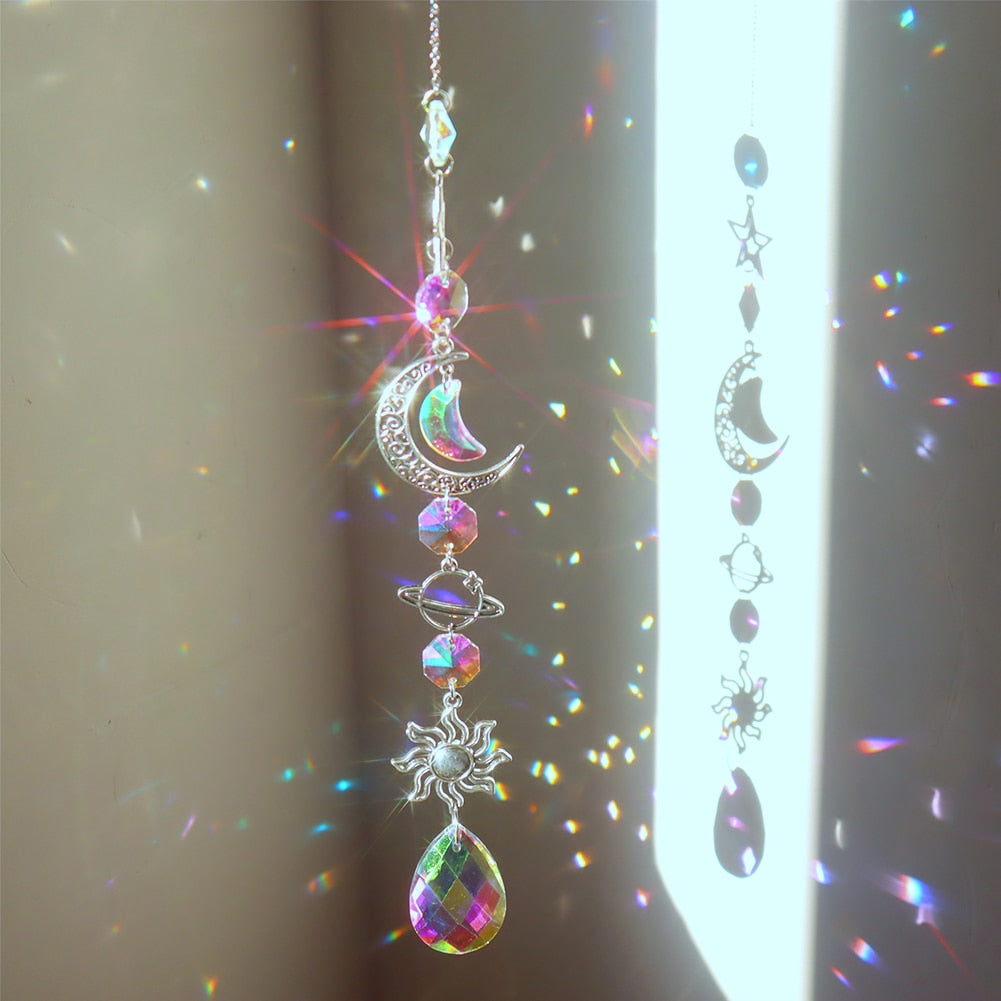 Dream Combo Symphony Crystal Vindspel Måne Solfångare | Veska 2