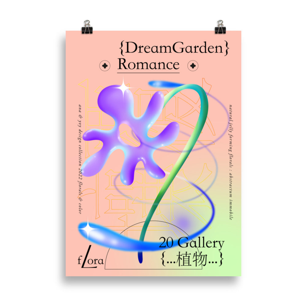 Dream Garden Romance 02 | Veska 50×70 cm