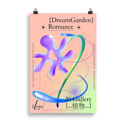 Dream Garden Romance 02 | Veska 61×91 cm