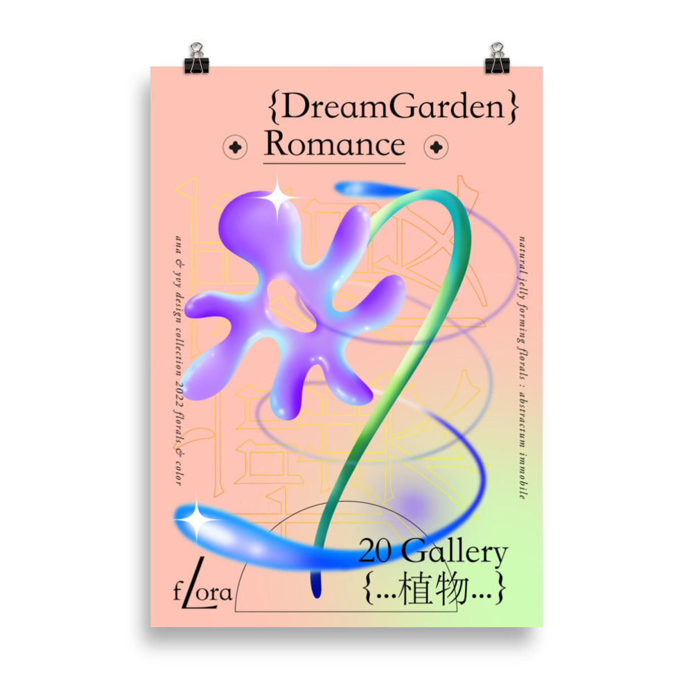 Dream Garden Romance 02 | Veska 70×100 cm