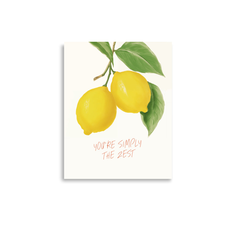 Du är helt enkelt zest! | Veska 11″×14″